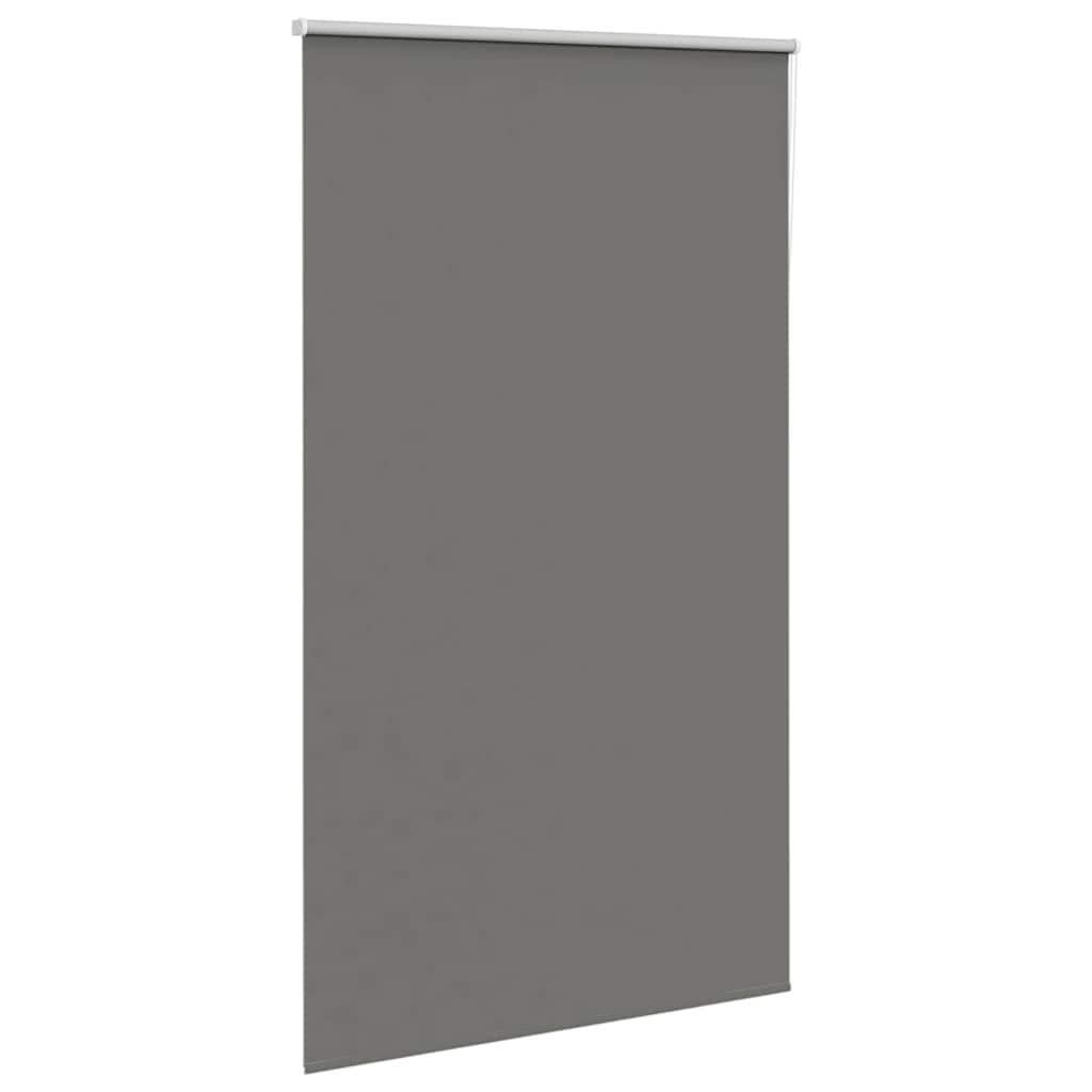 Thumbnail - vidaXL Verdunkelungsrollo Grau 130x210cm Stoffbreite 126,6cm Polyester