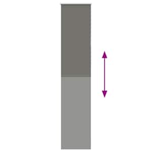 Roleta zatemňovací 45x230 cm šířka látky 40,7 cm polyester - obrázek 4