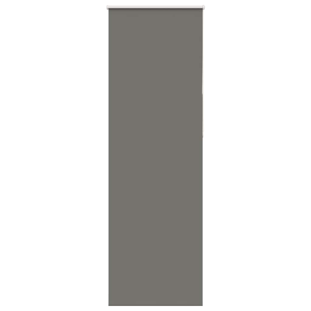 vidaXL Roleta Zatemnenie sivá 70x230 cm Šírka látky 65,7cm Polyester