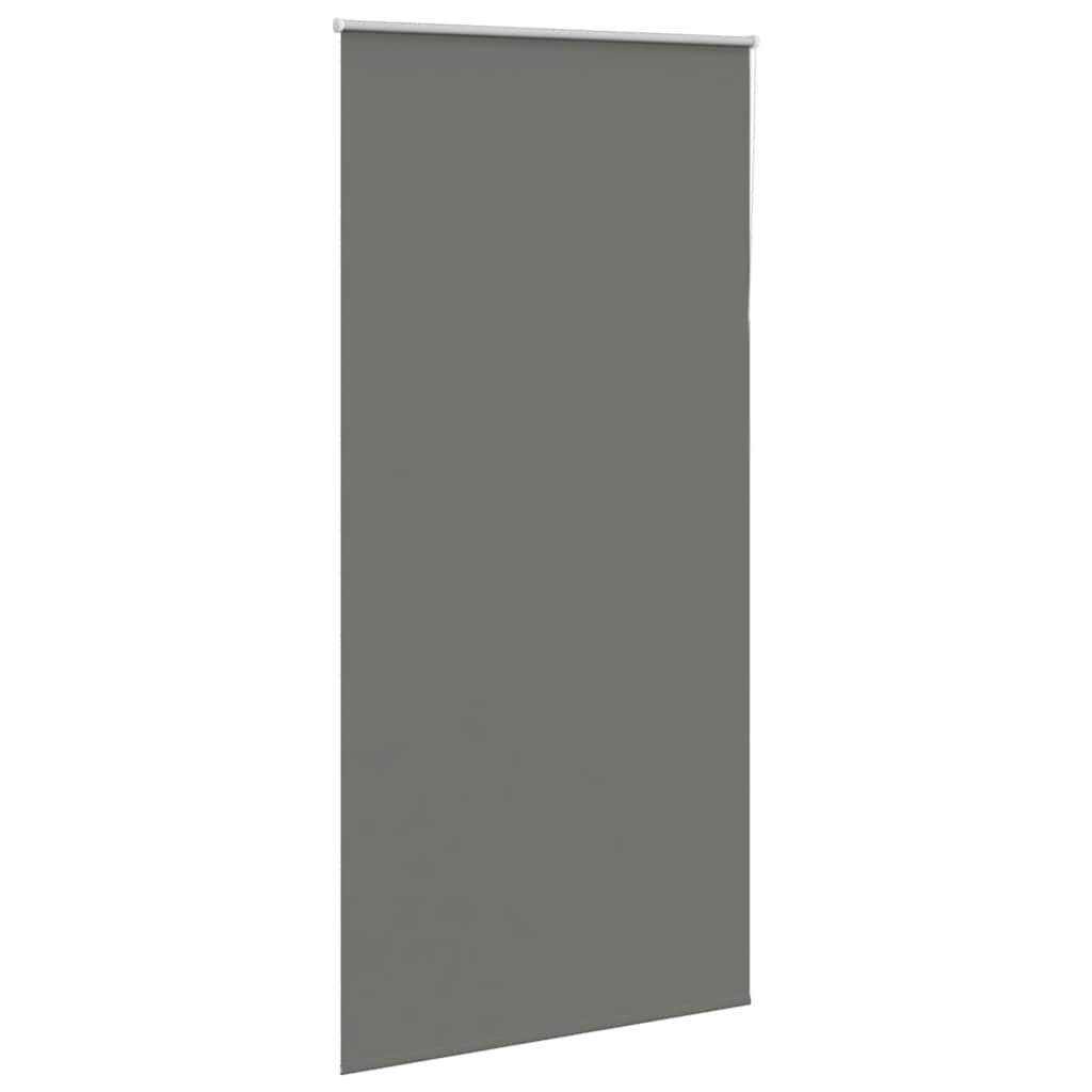 vidaXL Rolgordijn verduisterend 110x230 cm stofbreedte 105,7 cm grijs afbeelding
