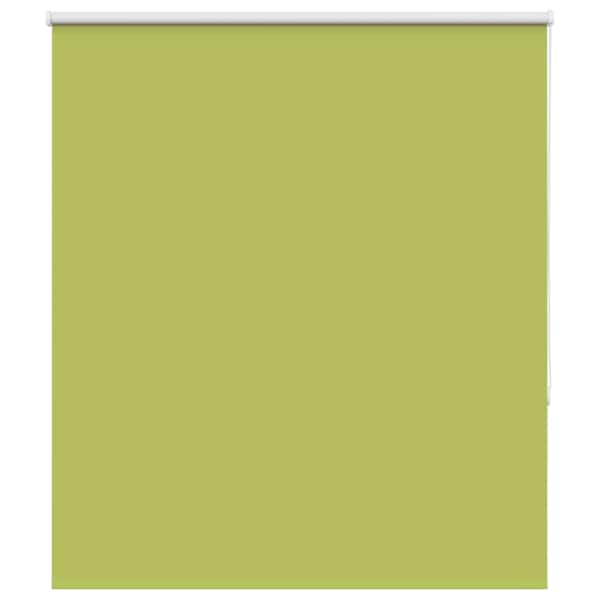 vidaXL pimendav ruloo lehed rohelised 125x150 cm kanga laius 121,6 cm