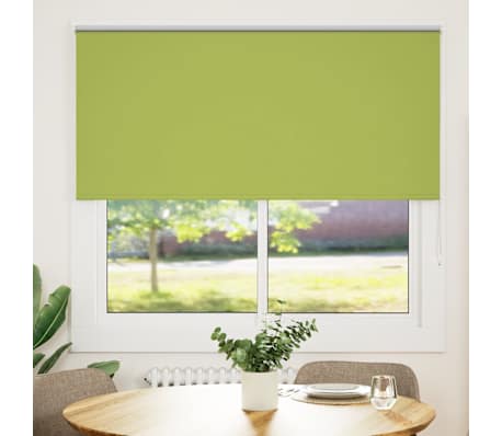 vidaXL Roleta Blackout listi zeleni 150x150 cm &Scaron;irina tkanine 146,6 cm