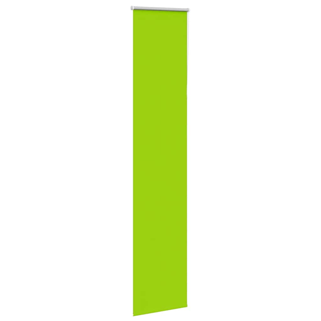 Thumbnail - vidaXL Verdunkelungsrollo Grün 50x210 cm Stoffbreite 45,7 cm Polyester