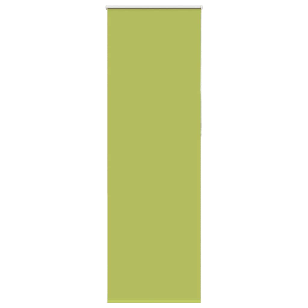 vidaXL Verdunkelungsrollo Grün 85x210 cm Stoffbreite 80,7 cm Polyester