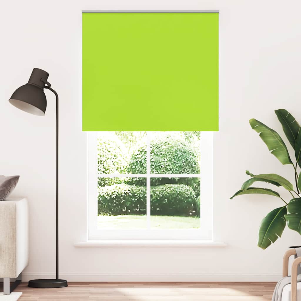 vidaXL Rolgordijn verduisterend 130x210 cm stofbreedte 126,6 cm afbeelding