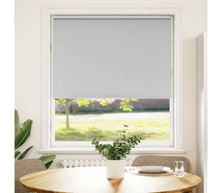 vidaXL Rolgordijn verduisterend 110x130 cm stofbreedte 105,7 cm