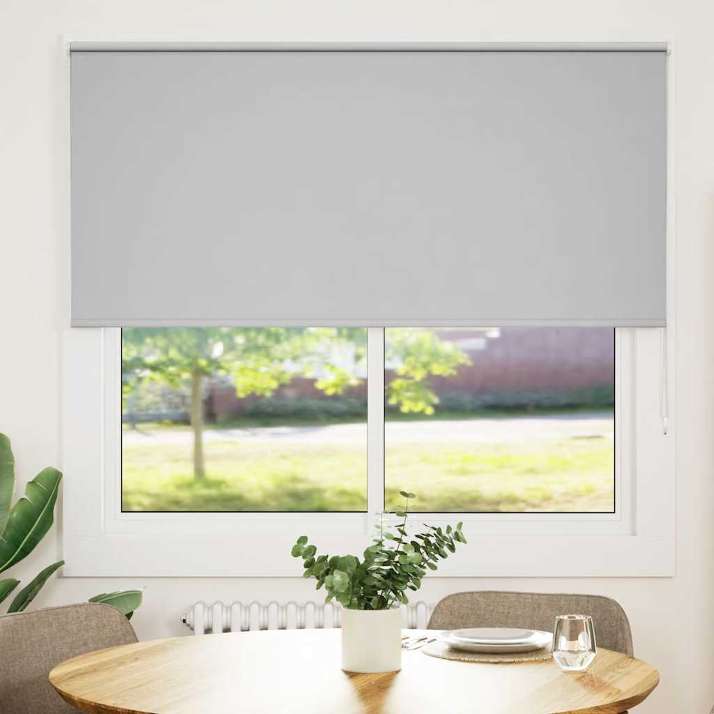 vidaXL Rolgordijn verduisterend 145x130 cm stofbreedte 141,6 cm afbeelding