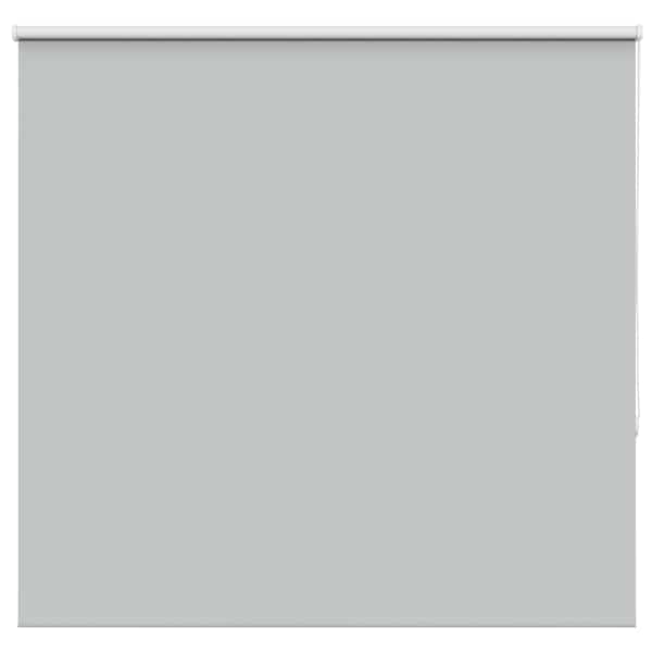 vidaXL pimendav ruloo helehall 150x130 cm kanga laius 146,6 cm