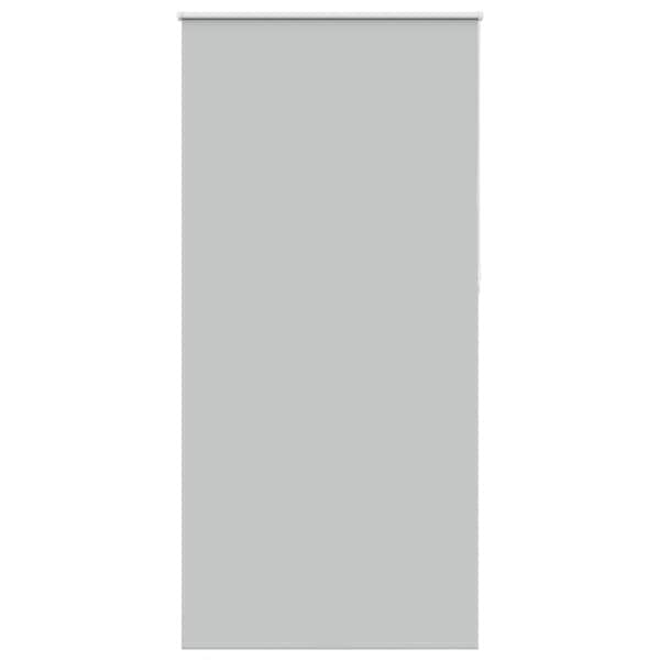 vidaXL pimendav ruloo helehall 105x230 cm kanga laius 40,7cm pol&uuml;ester