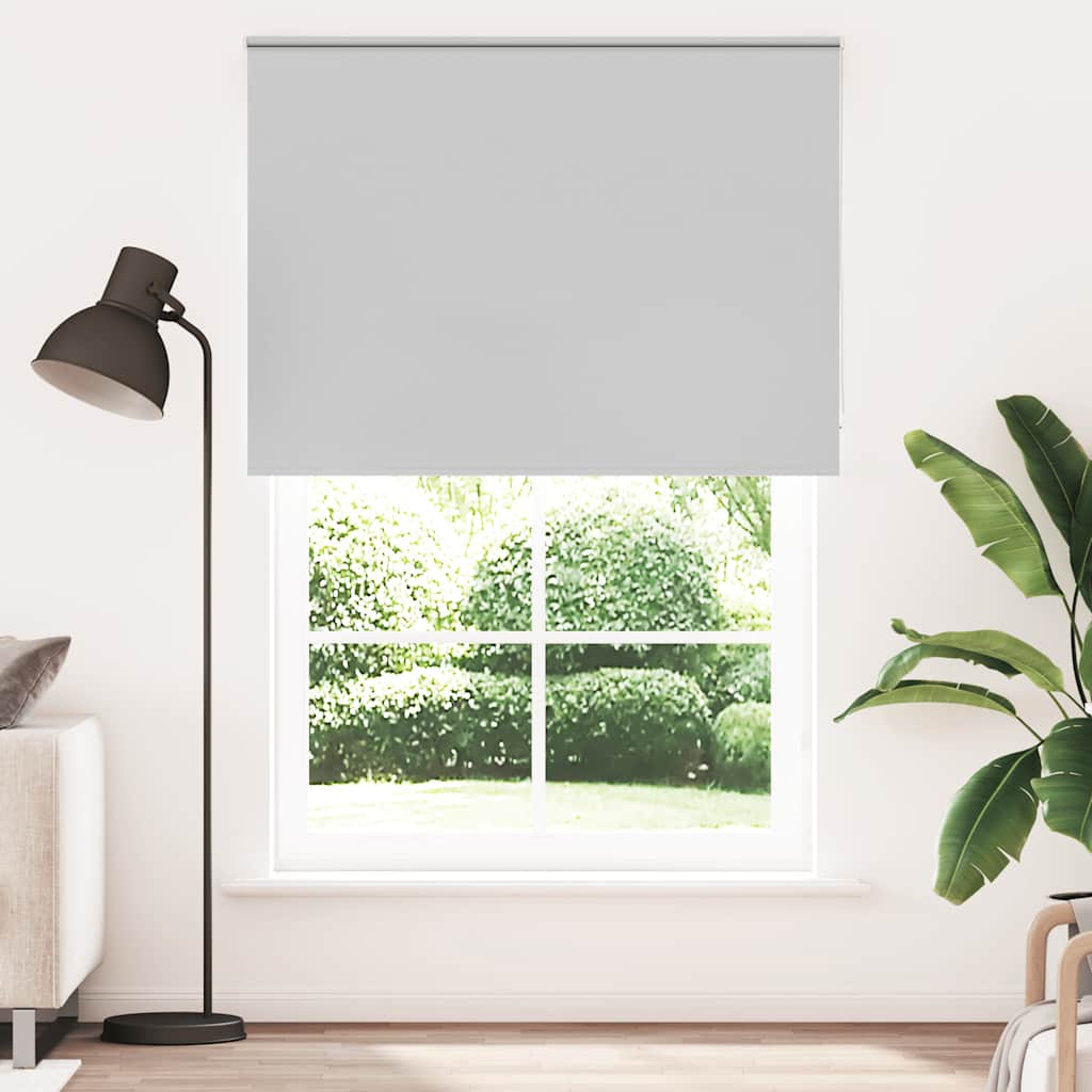 vidaXL Rolgordijn verduisterend 160x230 cm stofbreedte 156,6 cm afbeelding