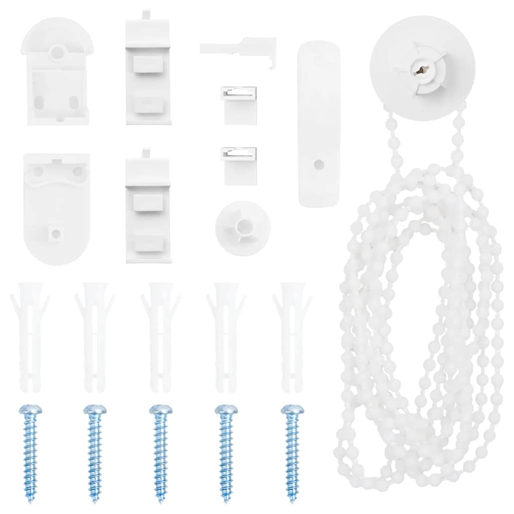 Rolgordijn verduisterend 135x130 cm stofbreedte 131,6 cm blauw image 16