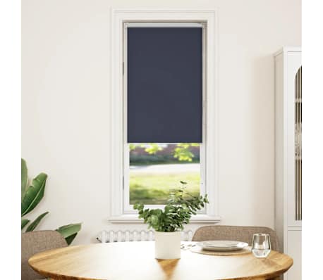 vidaXL Verdunkelungsrollo Marineblau 55x175cm Stoffbreite 50,7 cm