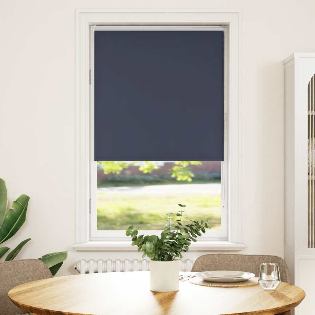 vidaXL Rolgordijn verduisterend 85x175cm stofbreedte 80,7 cm polyester afbeelding