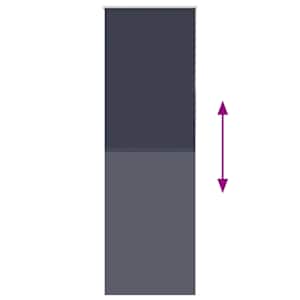 Roleta zatemňovací 80x210 cm šířka látky 75,7 cm polyester - obrázek 5