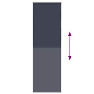 Roleta zatemňovací 85x210 cm šířka látky 80,7 cm polyester - obrázek 5