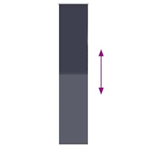 Roleta zatemňovací 50x230 cm šířka látky 45,7 cm polyester - obrázek 5