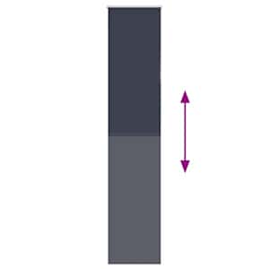 Roleta zatemňovací 60x230 cm šířka látky 55,7 cm polyester - obrázek 5