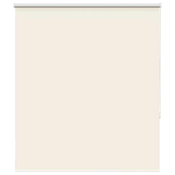 vidaXL pimendav ruloo koltunud valge 130x130 cm kanga laius 126,6 cm
