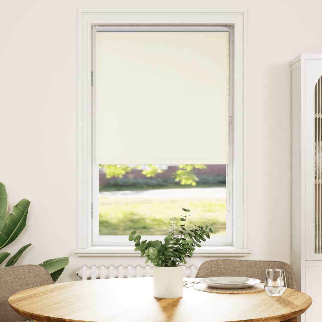 vidaXL Roleta zatemnenie sivobiele 65x150 cm Šírka látky 60,7cm