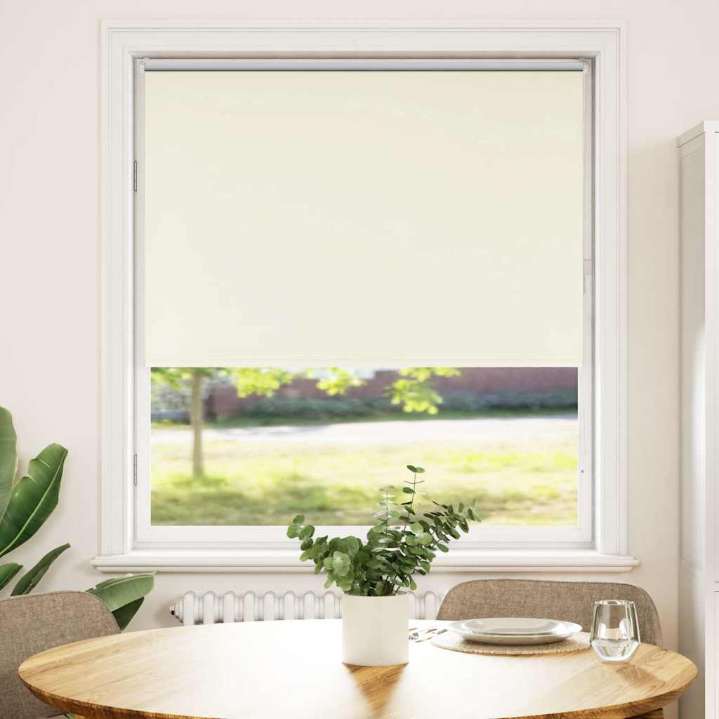 vidaXL Jaluzea cu role opace Ivoar 100x150 cm lățime țesătură 95,7 cm