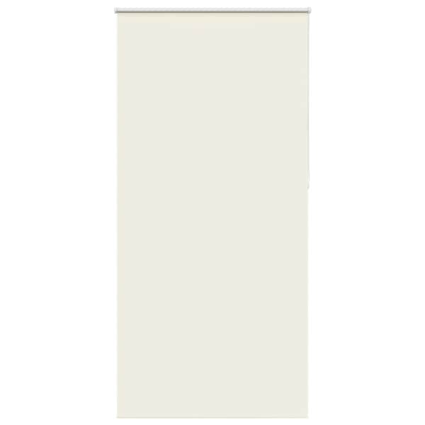 vidaXL pimendav ruloo koltunud valge 105x210 cm kanga laius 40,7 cm