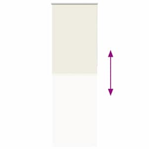 Roleta zatemňovací našedlá šířka látky 60,7 cm polyester - obrázek 9