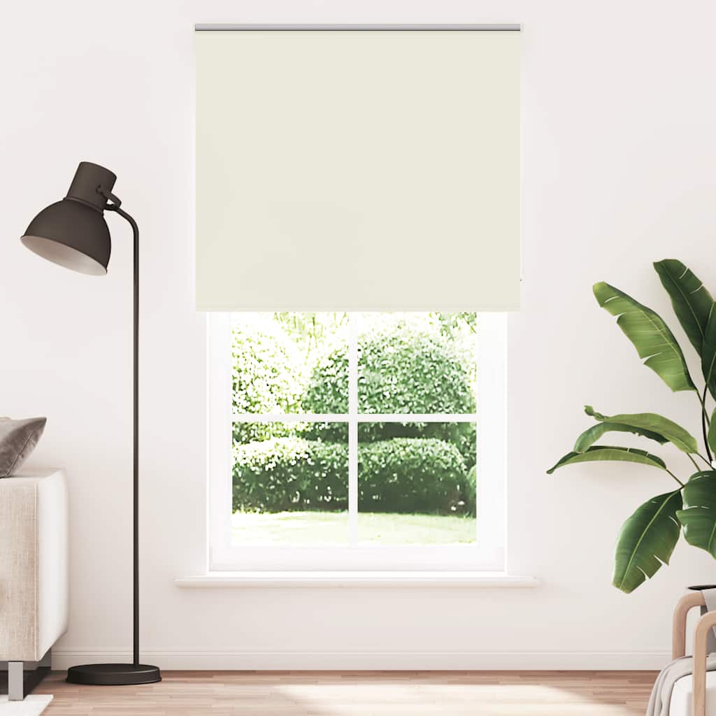 vidaXL Jaluzea cu role opace Ivoar 125x230 cm lățime material 121,6 cm