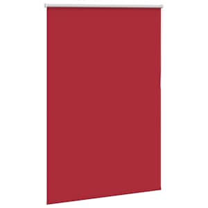 Roleta zatemňovací červená šířka látky 110,7 cm polyester - obrázek 3