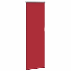 Roleta zatemňovací červená šířka látky 40,7 cm polyester - obrázek 3