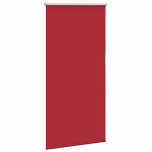 vidaXL Store enrouleur occultant rouge largeur du tissu 70,7 cm