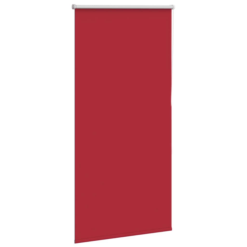 vidaXL Rolgordijn verduisterend 70x175 cm stofbreedte 65,7 cm rood afbeelding