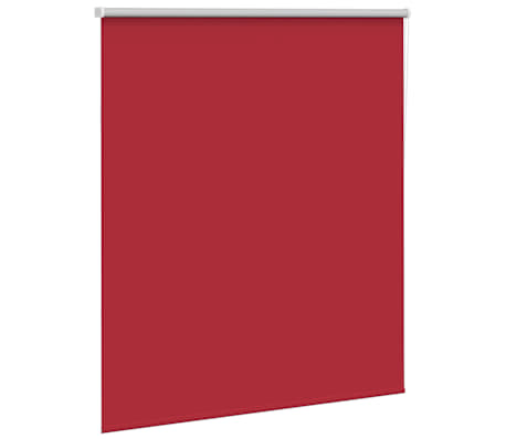 vidaXL Store enrouleur occultant rouge largeur du tissu 116,6 cm