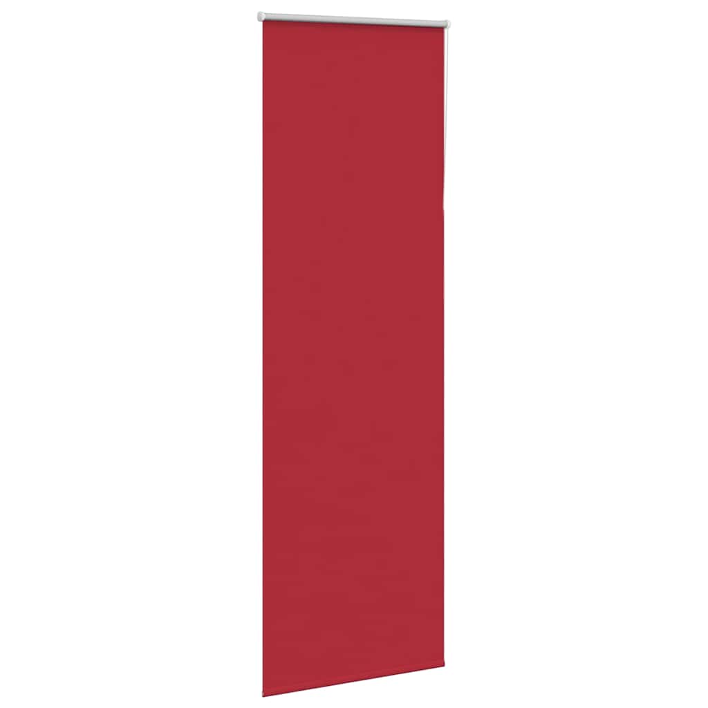 vidaXL Jaluză cu role opace Roșu 75x210 cm lățime material 70,7 cm