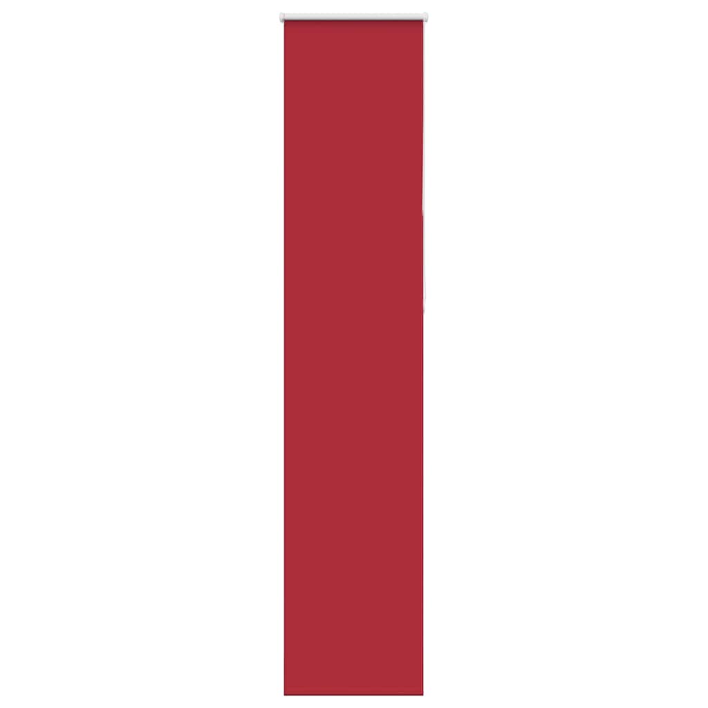 Thumbnail - vidaXL Verdunkelungsrollo Rot 40x230 cm Stoffbreite 35,7 cm Polyester