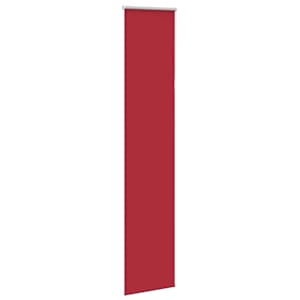 Roleta zatemňovací červená šířka látky 35,7 cm polyester - obrázek 3