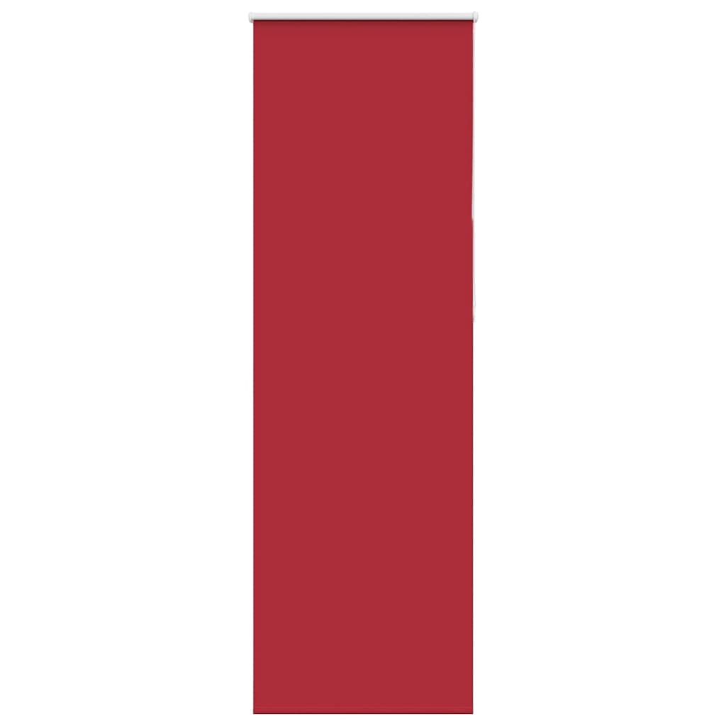 Thumbnail - vidaXL Verdunkelungsrollo Rot 75x230 cm Stoffbreite 70,7 cm Polyester