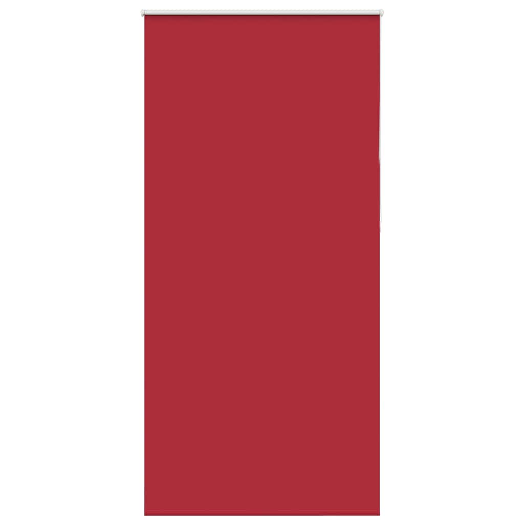 Thumbnail - vidaXL Verdunkelungsrollo Rot 95x230 cm Stoffbreite 90,7 cm Polyester
