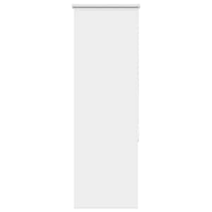 vidaXL Ruloo pimendav valge 40x130 cm Kanga laius 35,7 cm pol&uuml;ester
