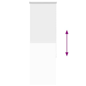 Roleta zatemňovací bílá 40x130 cm šířka látky 35,7 cm polyester - obrázek 9