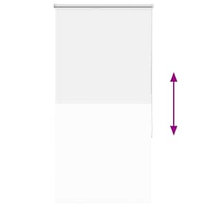 Roleta zatemňovací bílá 85x130 cm šířka látky 80,7 cm polyester - obrázek 9