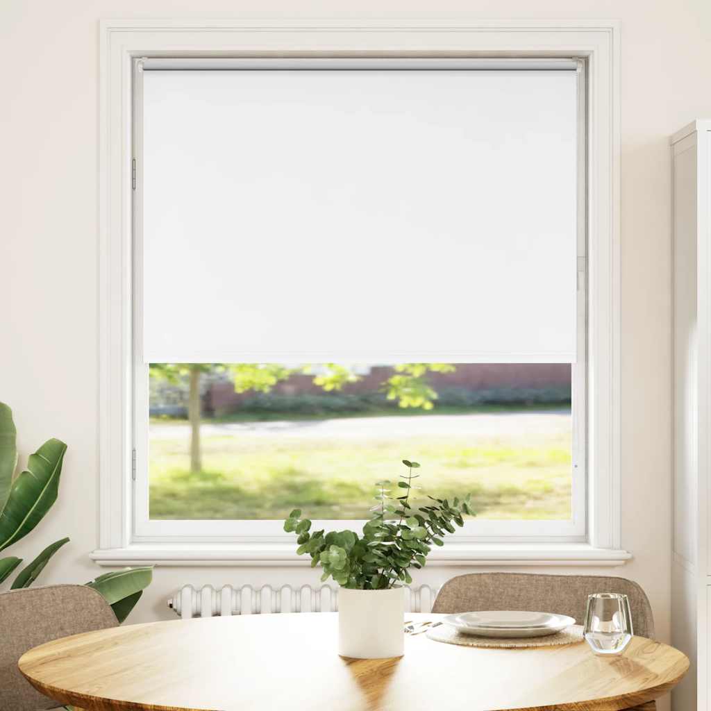 vidaXL Rolgordijn verduisterend 95x150cm stofbreedte 90,7 cm polyester afbeelding