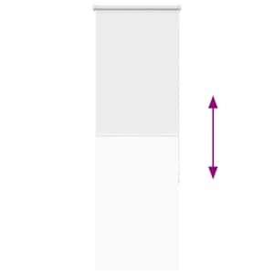 Roleta zatemňovací bílá 45x175 cm šířka látky 40,7 cm polyester - obrázek 9