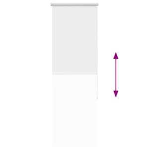 Roleta zatemňovací bílá 50x175 cm šířka látky 45,7 cm polyester - obrázek 9