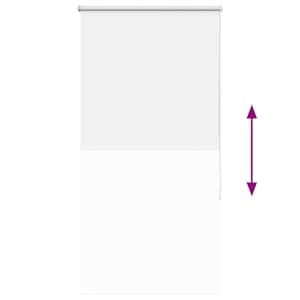 Roleta zatemňovací bílá 80x175 cm šířka látky 75,7 cm polyester - obrázek 8