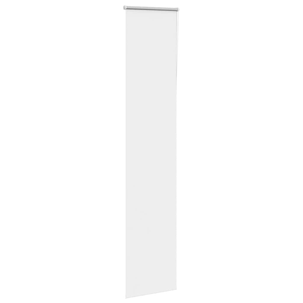 Thumbnail - vidaXL Verdunkelungsrollo Weiß 55x210cm Stoffbreite 50,7 cm Polyester