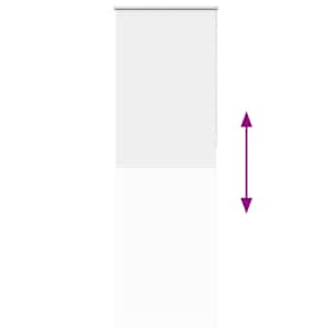 Roleta zatemňovací bílá 65x210 cm šířka látky 60,7 cm polyester - obrázek 9