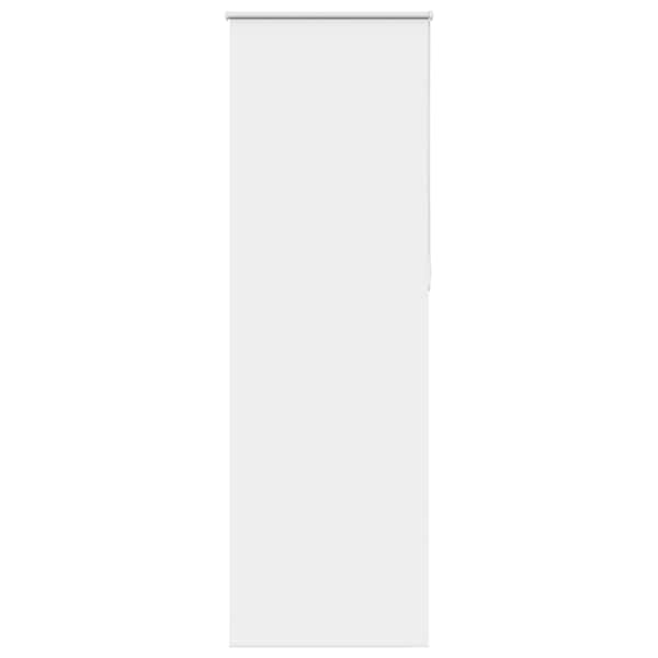 vidaXL pimendav ruloo valge 80x210 cm kanga laius 75,7 cm pol&uuml;ester