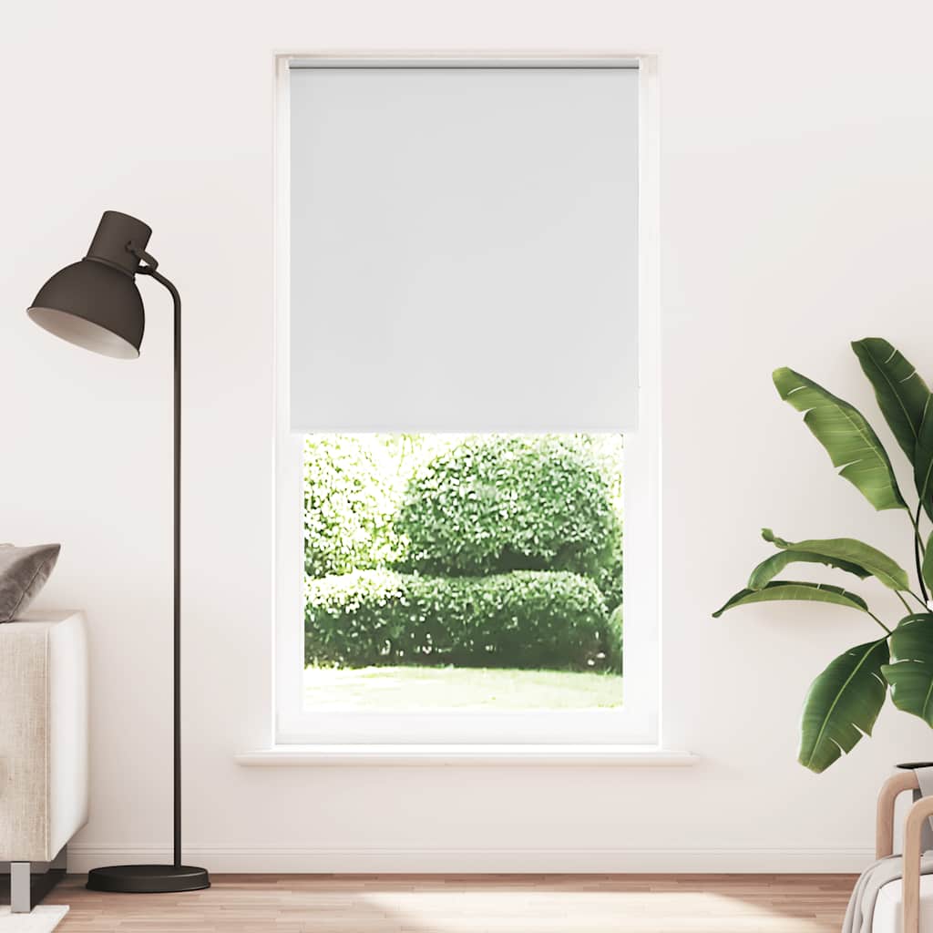 vidaXL Jaluză cu role opace alb 100x210 cm lățime material 95,7 cm