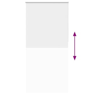 Roleta zatemňovací bílá 100x210cm šířka látky 95,7 cm polyester - obrázek 9