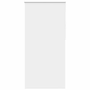 vidaXL Ruloo pimendav valge 110x210 cm Kanga laius 105,7 cm pol&uuml;ester
